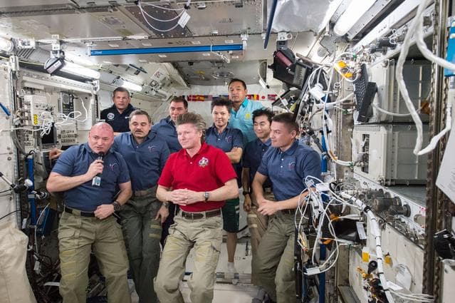 NASA image: Change of Command ceremony