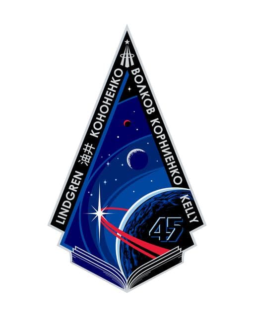 NASA image: Exp 45 Patch - FINALai