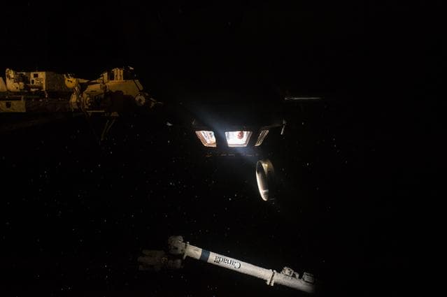 NASA image: External View of the Cupola