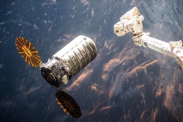 NASA image: Cygnus Capture
