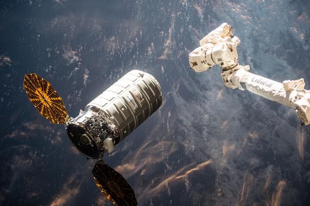 NASA image: Cygnus Capture