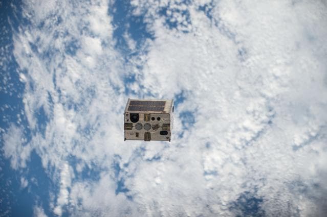 NASA image: DIWATA-1 Satellite Deployment
