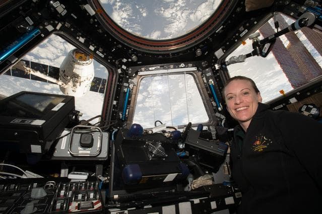 NASA image: Rubins in the Cupola