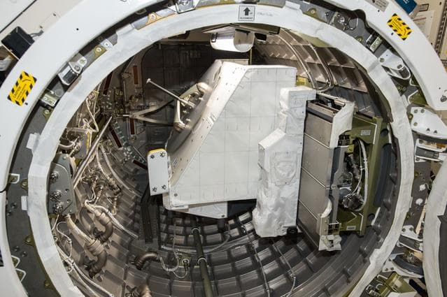 NASA image: NREP installed on JEMAL Slide Table