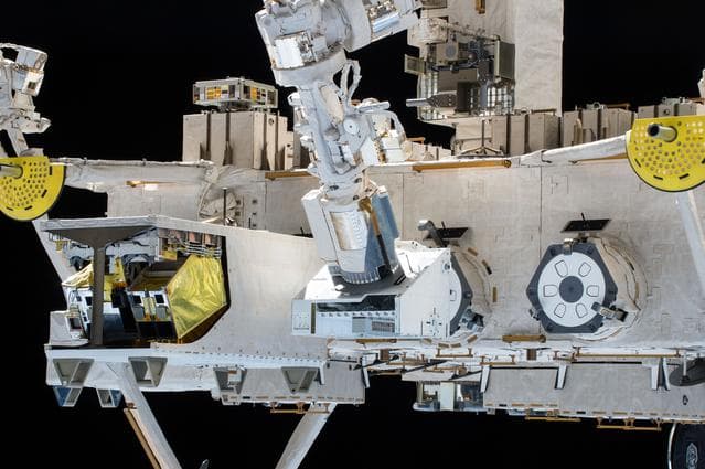 NASA image: NREP installation on the JEF