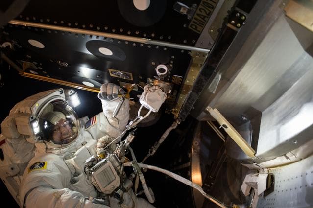 NASA image: Williams during EVA 36