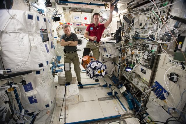 NASA image: SPHERES - Zero Robotics in the JPM