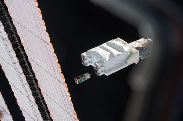 NASA image: J-SSOD-6 Deployment