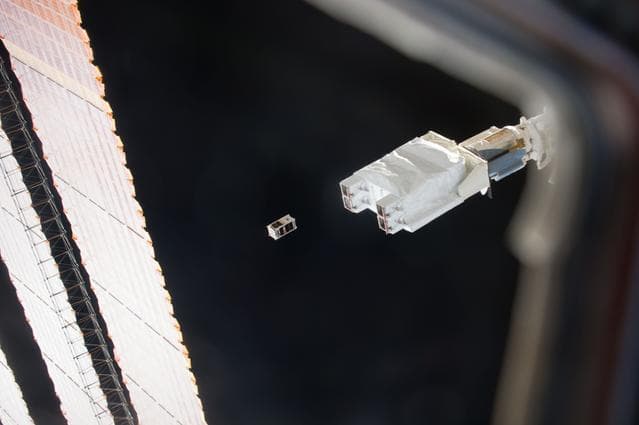 NASA image: J-SSOD-6 Deployment