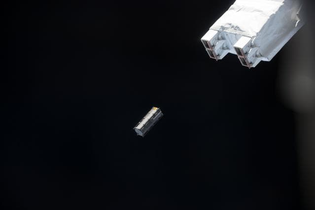 NASA image: J-SSOD-6 Deployment