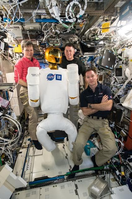 NASA image: Robonaut Compact Peripheral Component Interconnect (CPCI) Inspection