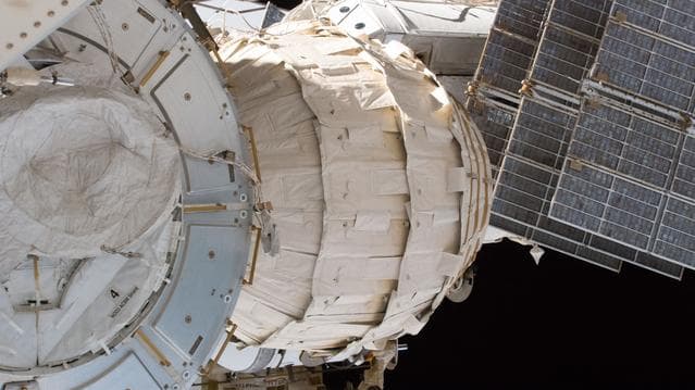NASA image: View of BEAM taken by EHDC2