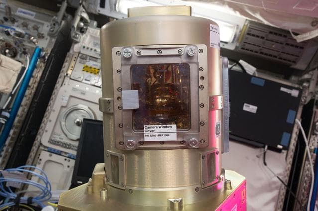 NASA image: ZBOT Experiment Hardware Inspection