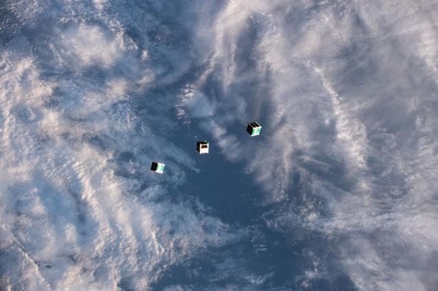 NASA image: J-SSOD7 ops