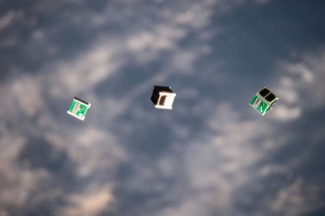 NASA image: J-SSOD7 ops