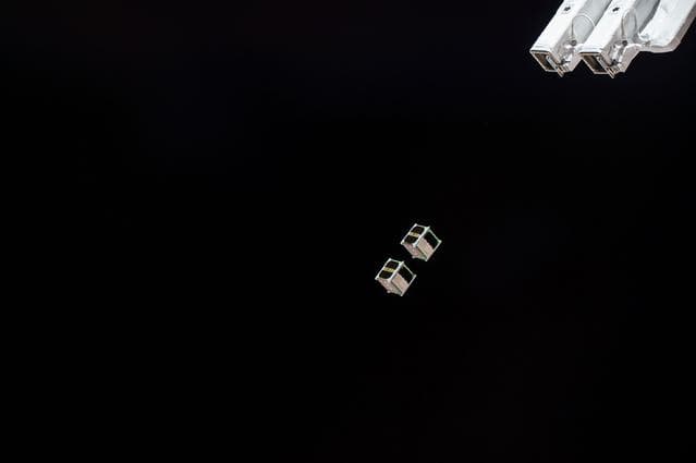 NASA image: J-SSOD7 ops