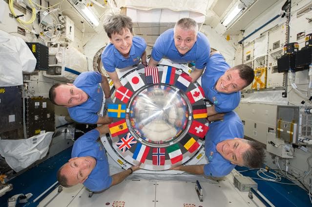NASA image: ISS052 onboard crew portrait - Kibo
