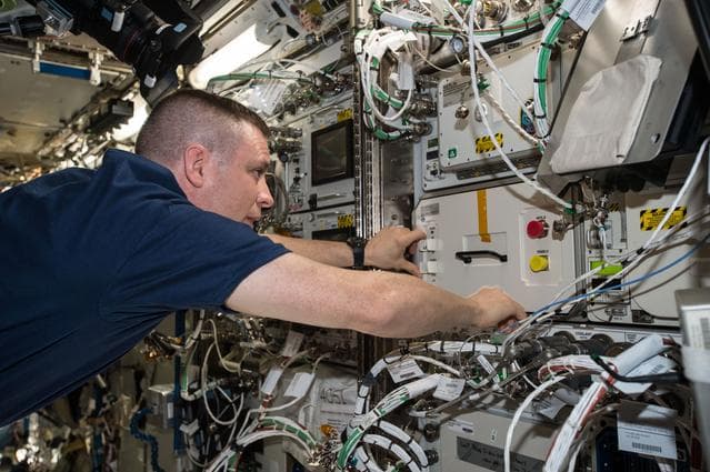 NASA image: Biological Research In Canisters Light Emitting Diode Installation