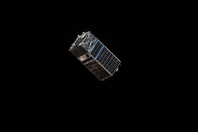 NASA image: NanoRacks Kestrel Eye (KE2M) Satellite Deployment