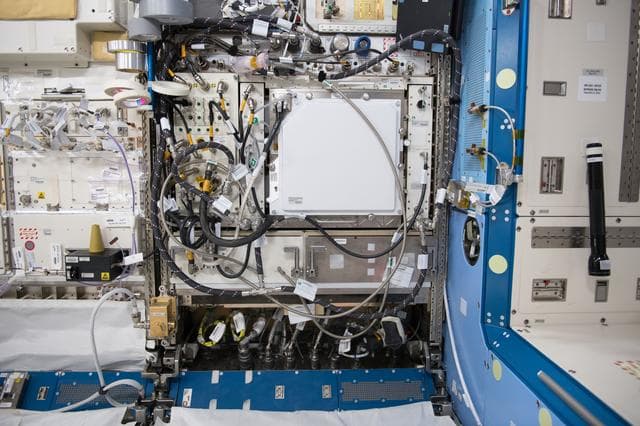 NASA image: Plant Habitat Facility in the JPM