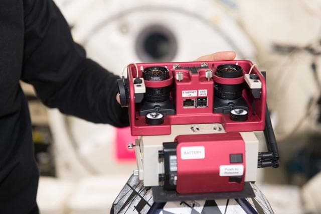 NASA image: SPHERES SmoothNav Test Run