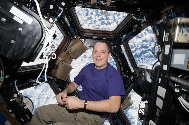 NASA image: Arnold in Cupola