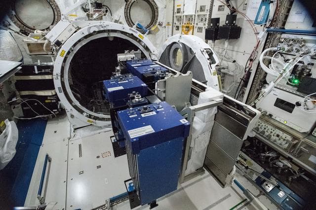 NASA image: MISSE-FF