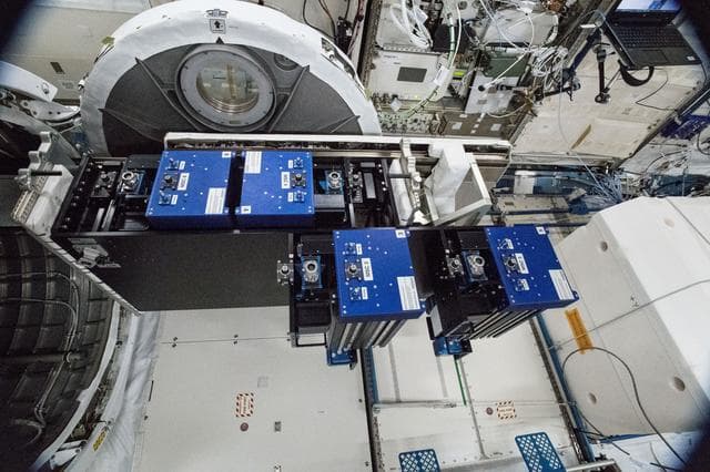 NASA image: MISSE-FF