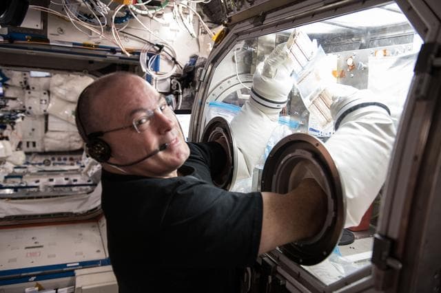NASA image: CASIS Metabolic Tracking