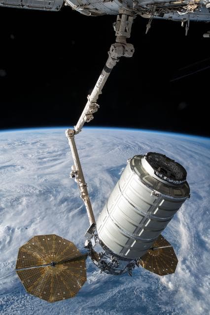 NASA image: Cygnus Capture