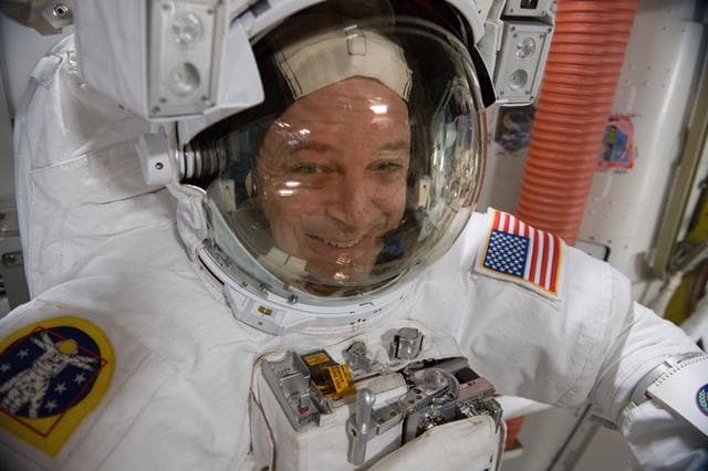 NASA image: Extravehicular Mobility Unit (EMU) On-orbit Fitcheck Verification
