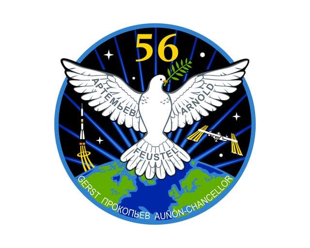 NASA image: Exp 56 patch VENDOR TEST 12-12-17