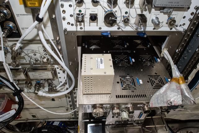 NASA image: ICF in the Columbus Module