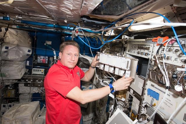 NASA image: PK-4 Experiment Interface Installation