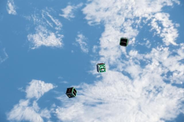 NASA image: BIRDS-2 Satellite Deployment