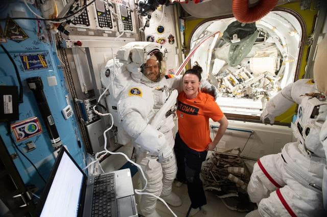 NASA image: EVA Suit Fit Check