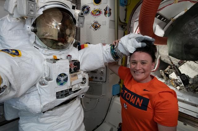 NASA image: EVA Suit Fit Check