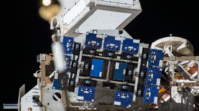 NASA image: MISSE-FF
