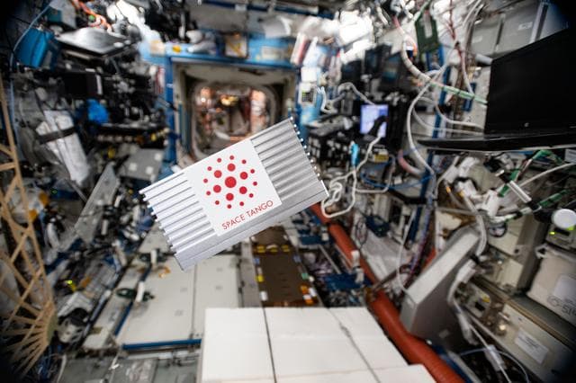 NASA image: TangoLab-2 Card Cube Remove