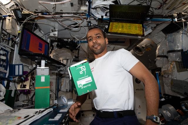 NASA image: NanoRacks Module 9 UAE Session Operations 1
