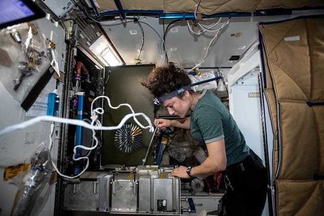 NASA image: IFM N3 MCA Mass Spectrometer Remove and Replace