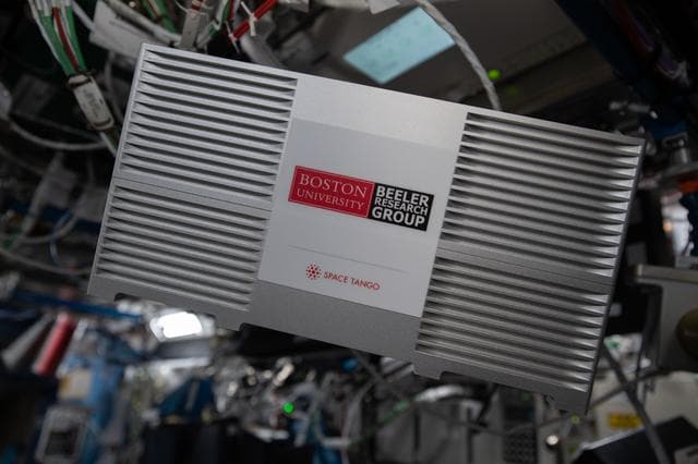NASA image: Flow Chemistry Platform for Synthetic Reactions on ISS