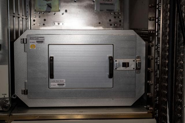 NASA image: Spacecraft Atmosphere Monitor Removal