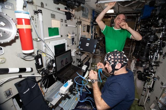 NASA image: Pilot-T Experiment Session