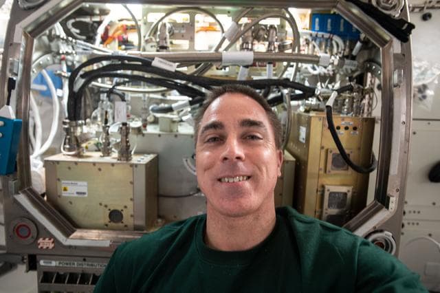 NASA image: Packed Bed Reactor Experiment (PBRE) Hardware Setup