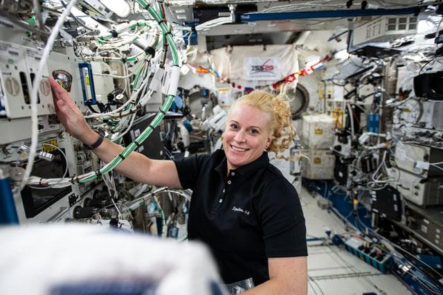 NASA image: Multi-Use Variable-G Platform Module Installation