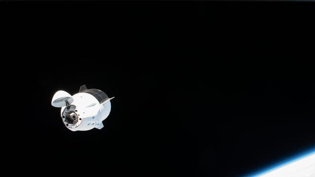 NASA image: SpaceX Crew-2 approach to ISS