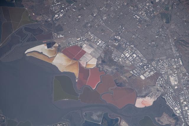 Earth observation taken by Expedition 65 crew