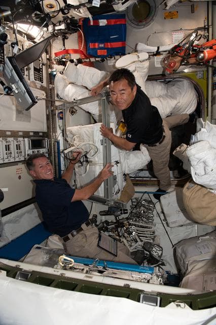 NASA image: EVA SOP Swap
