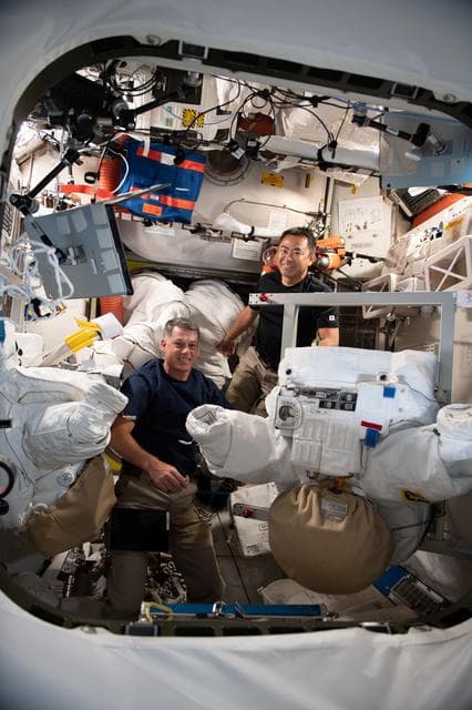 NASA image: EVA SOP Swap